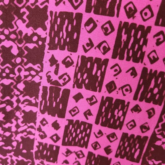 NOA NOA Handmade Tribal Printed Wide-Leg Overalls Jumpsuit Rayon Pink - Picture 3 of 14